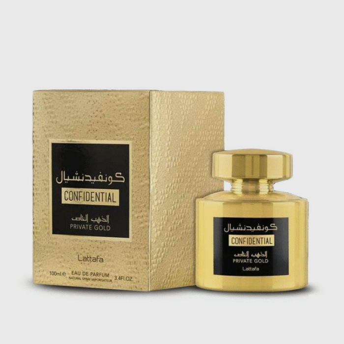 Lattafa Confidential Gold Eau de Parfum 100ml